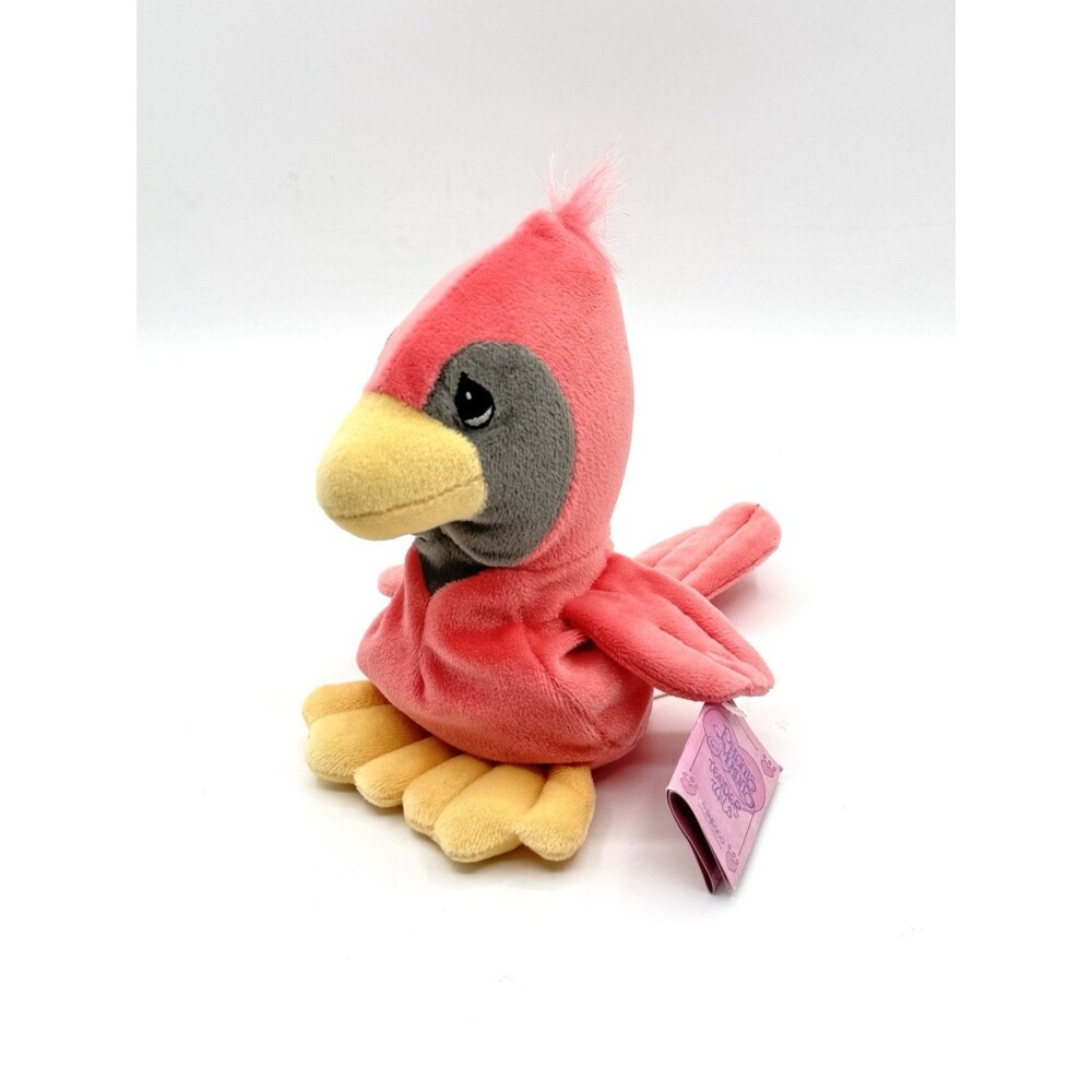 Tender Tails Plush Toy Red Cardinal Bird Hang Tush Tags Precious Moments Enesco